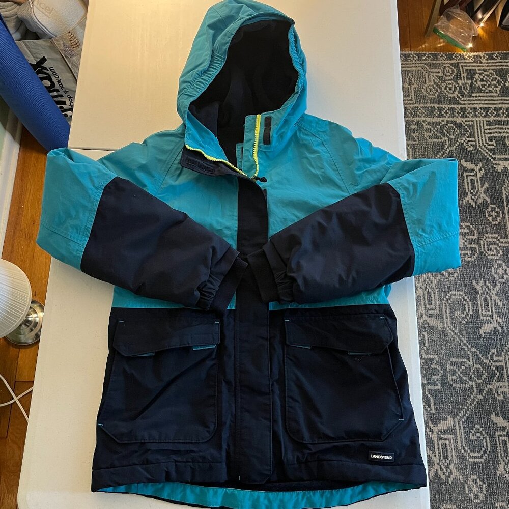 Lands End IN TACT Grow-a-Long Winter Parka L/14